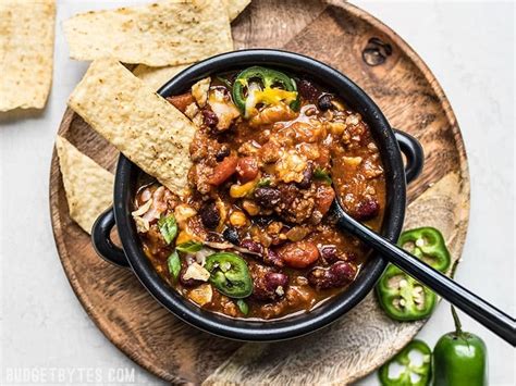 budget bytes chili